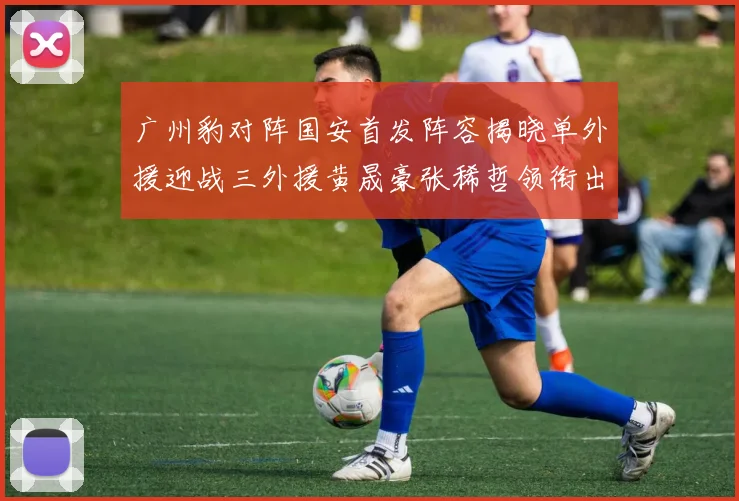 广州豹对阵国安首发阵容揭晓单外援迎战三外援黄晟豪张稀哲领衔出战